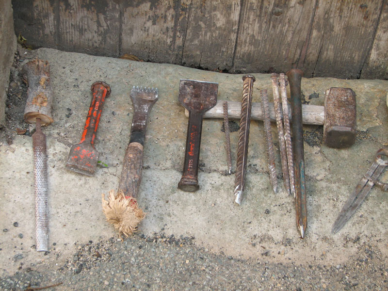 Outils du sculpteur