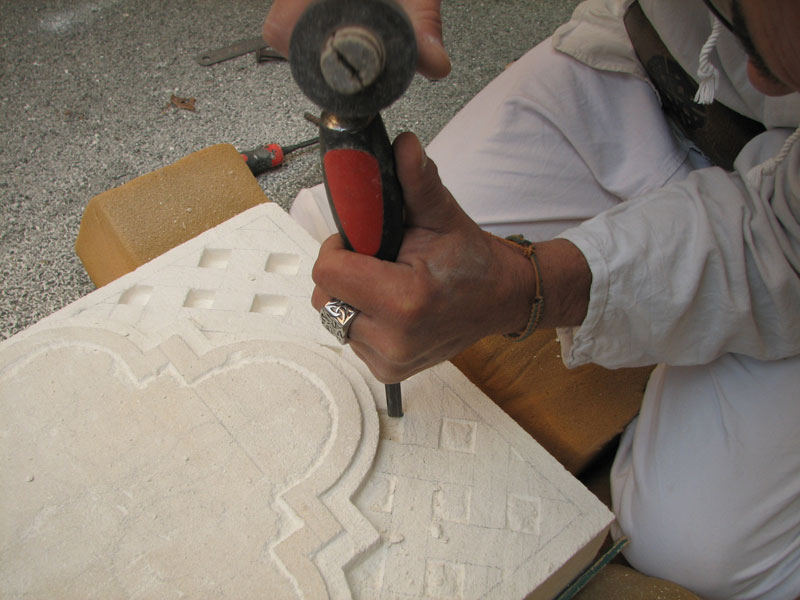 St&eacute;phane sculpte