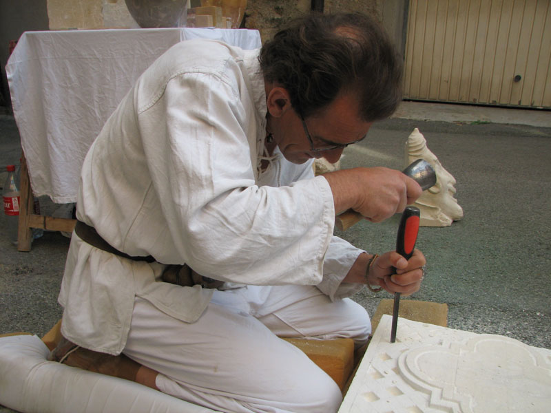 St&eacute;phane sculpte