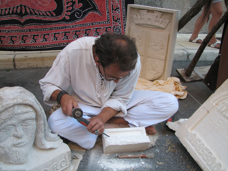 St�phane sculpte