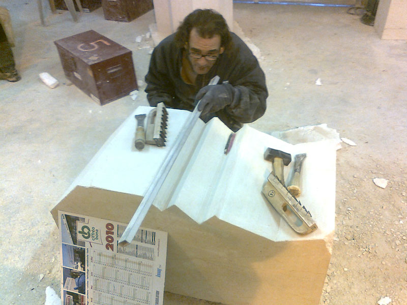 St&eacute;phane mesure angle