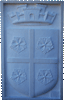 D&eacute;tail du blason de Nans les Pins